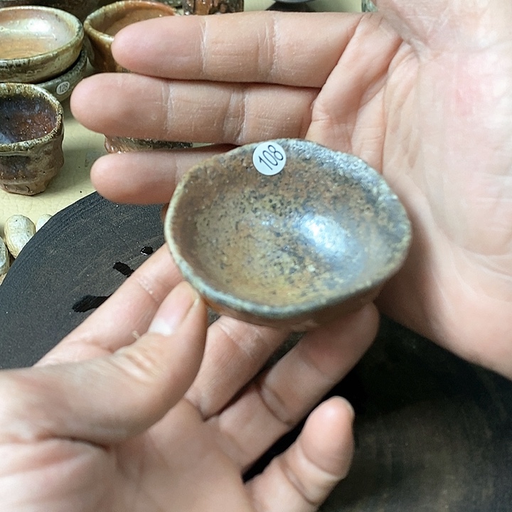 手工粗陶、柴烧茶器