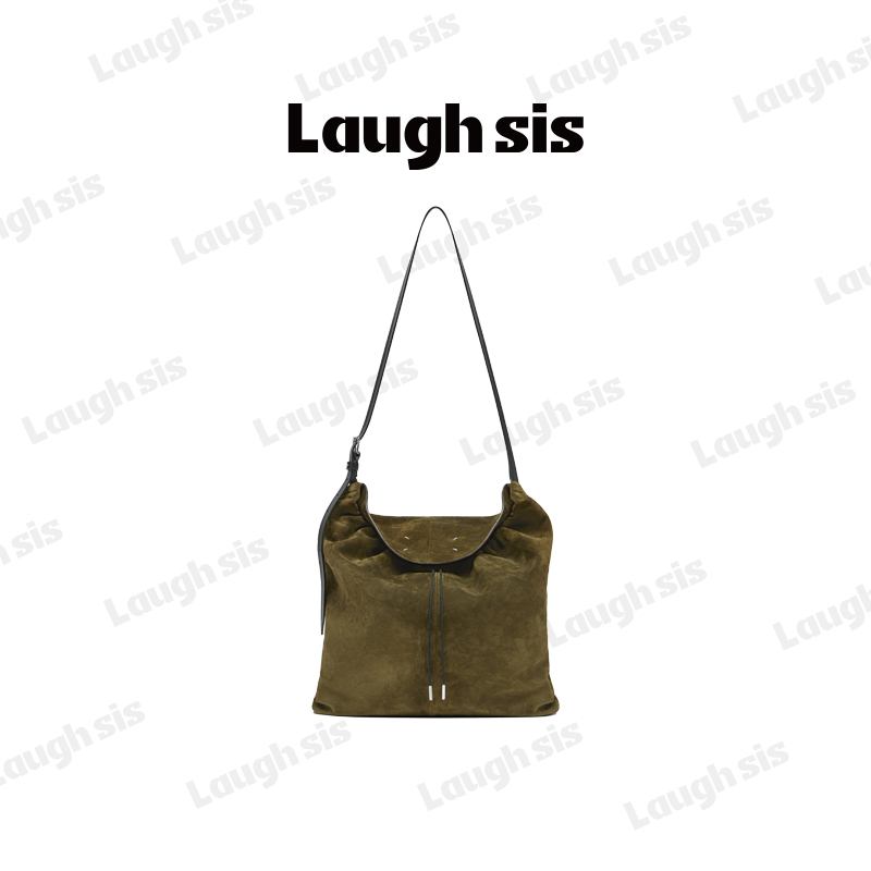 【奈奈专属】马拉拉 进口磨砂胎牛皮流浪包LS511B00145-laughsis