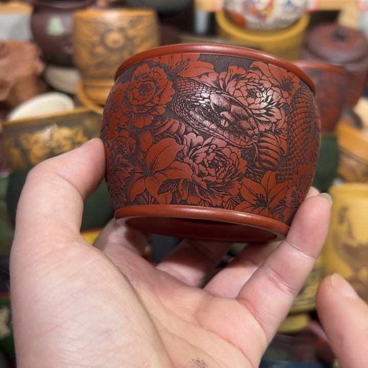 茶杯紫砂宜兴紫砂主人杯