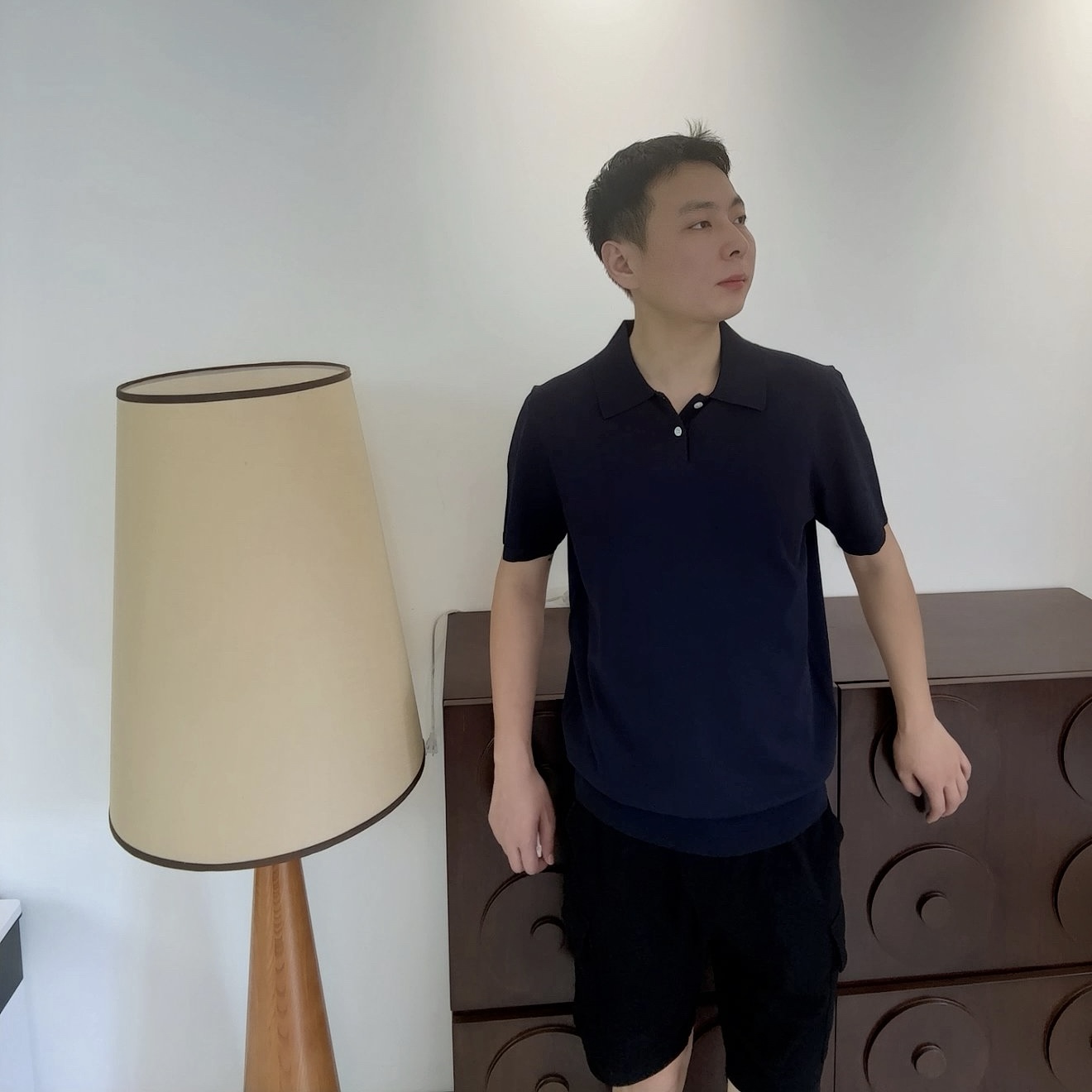 【丽姐女装】老公POLO｜干净清爽 60S凉感高端莱赛尔POLO衫M0382 