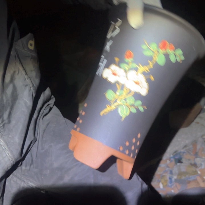 紫砂花盆紫砂花盆