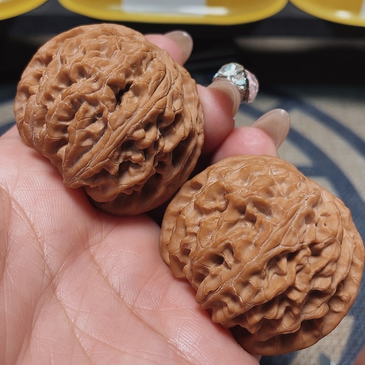 文玩核桃把件苹果44