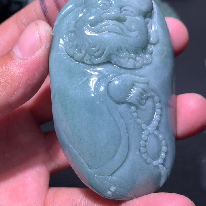 翡翠未镶嵌颈饰保真天然a货翡翠