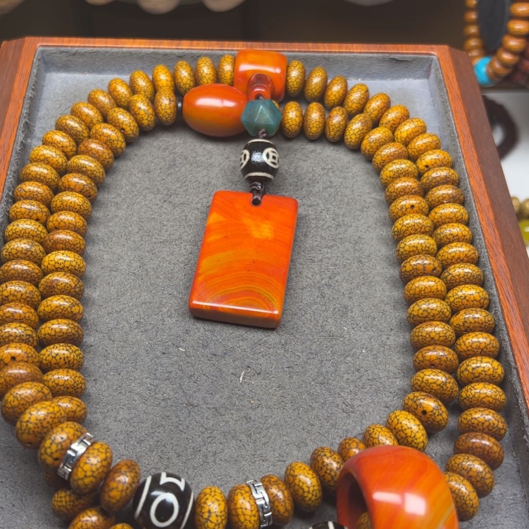 星月菩提吊坠星月