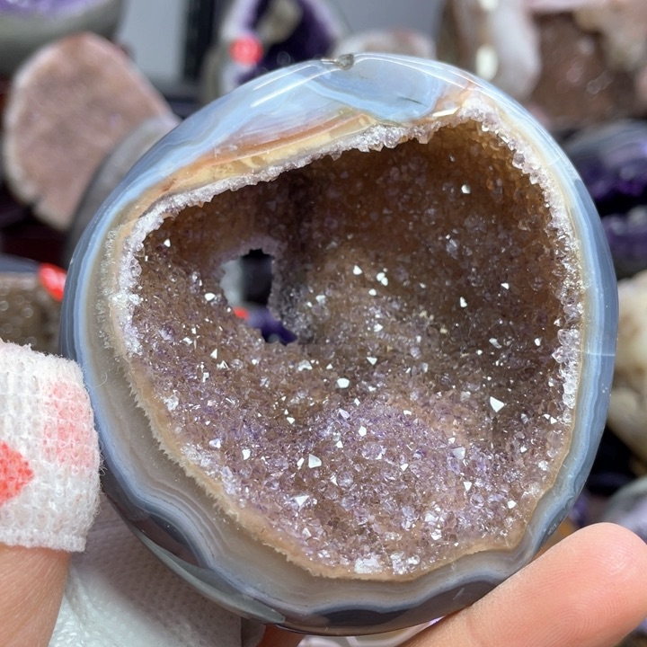 水晶摆件未镶嵌捡漏