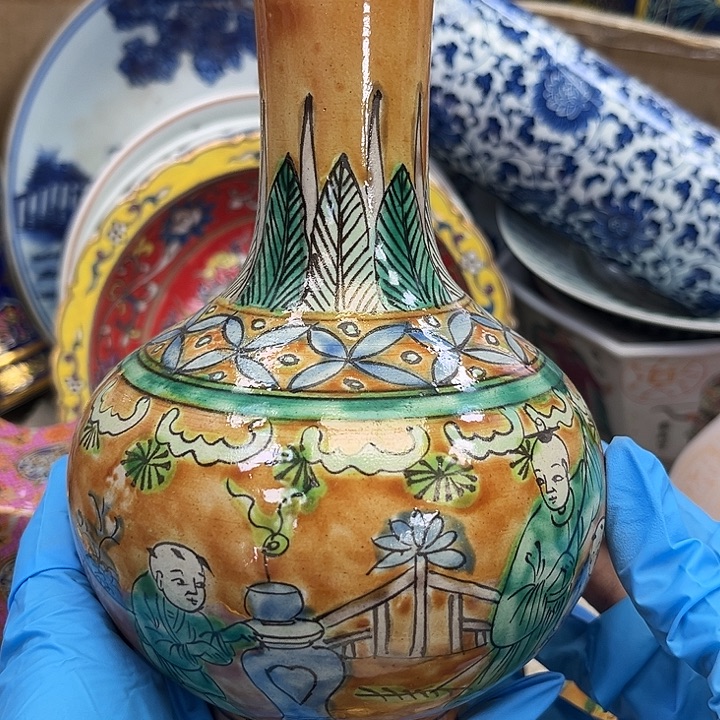 瓷片瓷器摆件 瓷器摆件