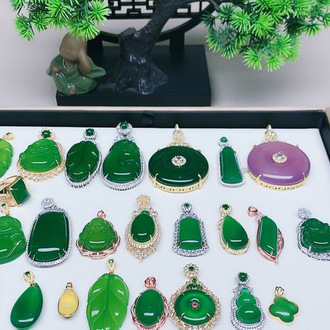 【闪购商品】玛瑙/玉髓颈饰合金