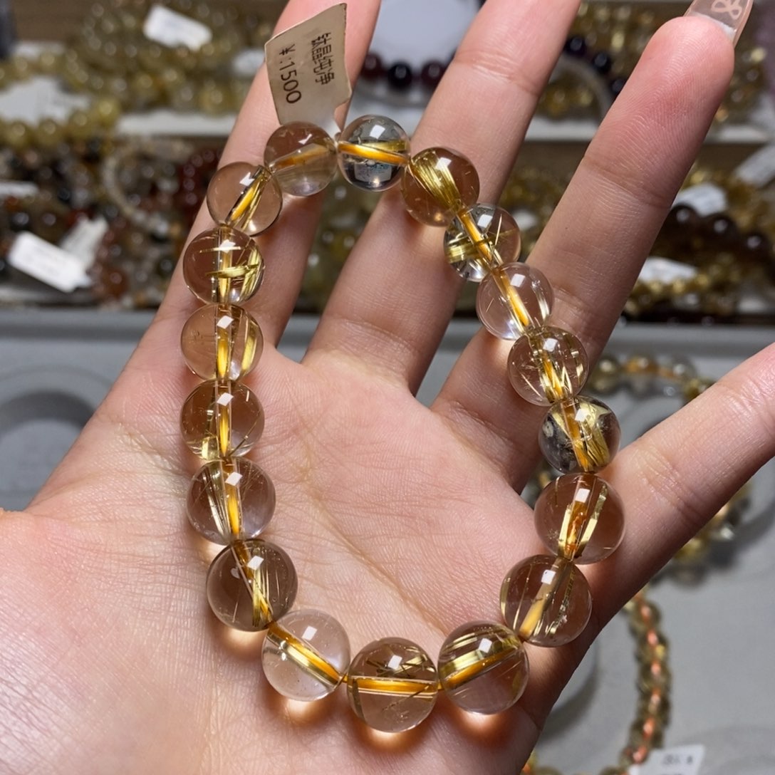 水晶手链未镶嵌手链