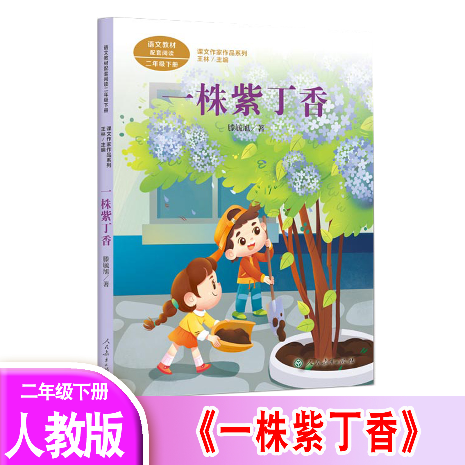 《一株紫丁香》二年级下册语文配套阅读 课文作家作品系列