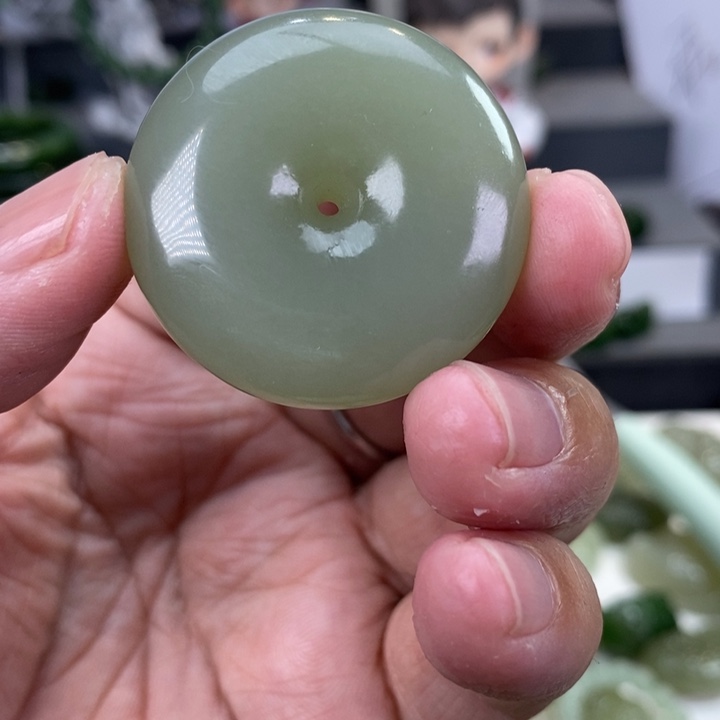 和田玉颈饰未镶嵌巧****L