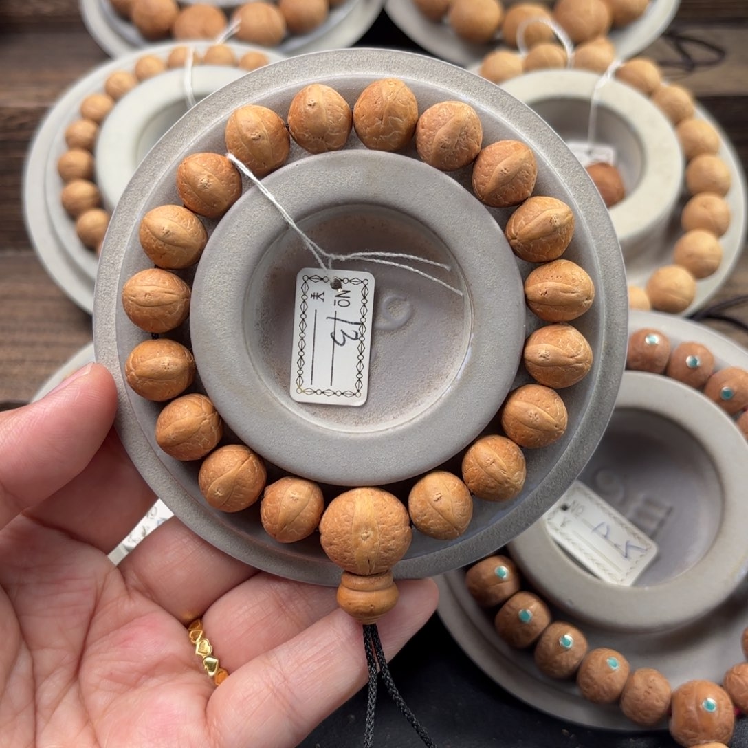 凤眼菩提手串13mm碟桩