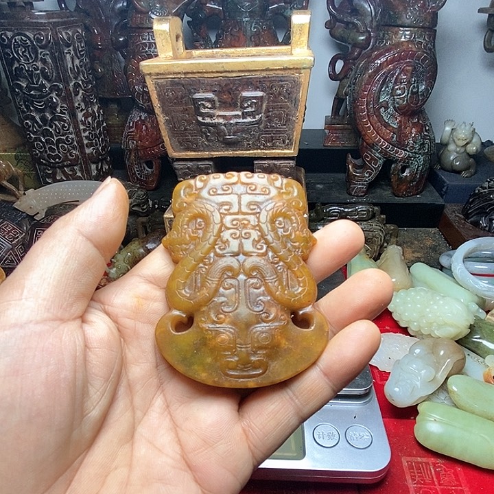 和田玉挂件未镶嵌