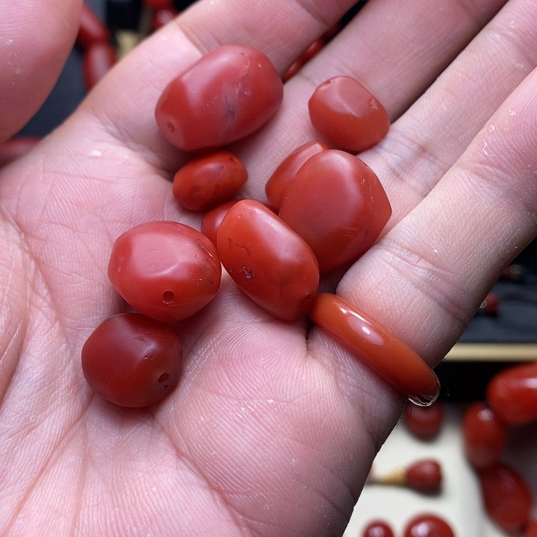 【闪购商品】南红玛瑙单珠未镶嵌低***啸