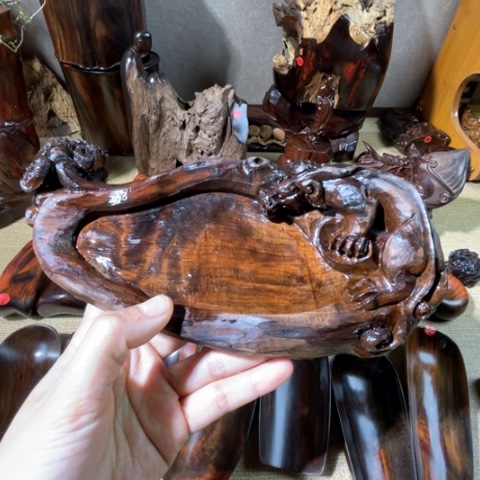 木小*大红酸枝摆件