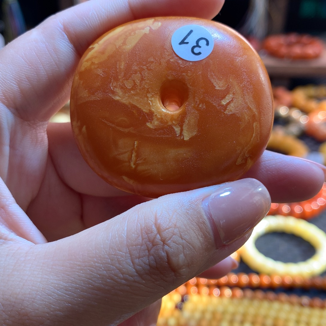 蜜蜡未镶嵌吊坠(不含链)蜜蜡吊坠