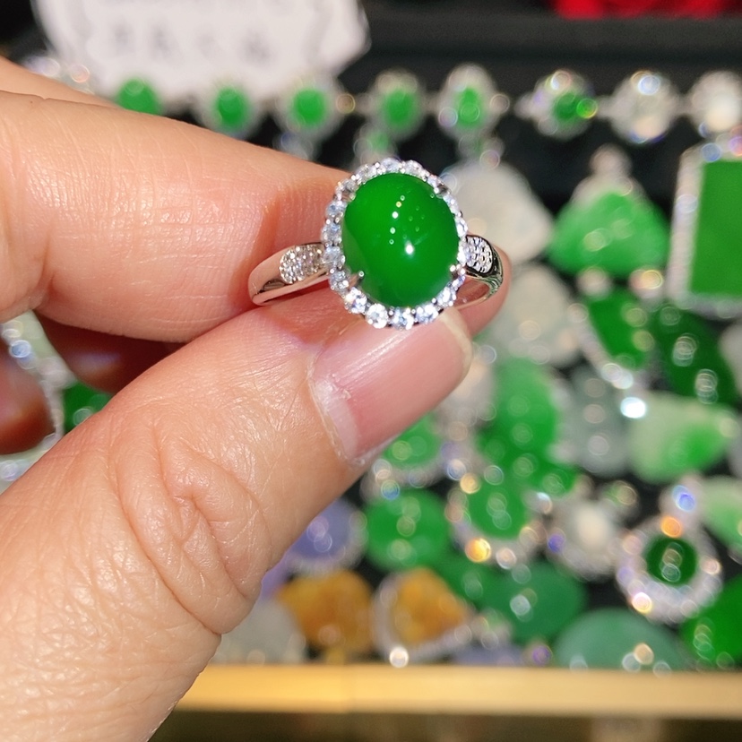 【闪购商品】未镶嵌戒指翡翠天然翡翠