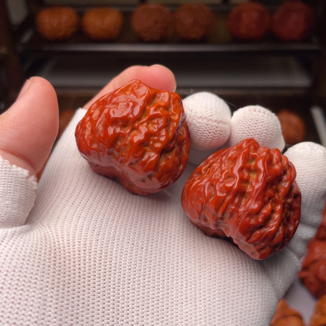 文玩核桃把件蛤蟆头35