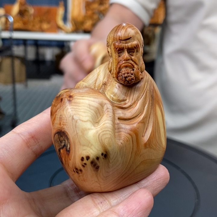 柏木（崖柏）手把件