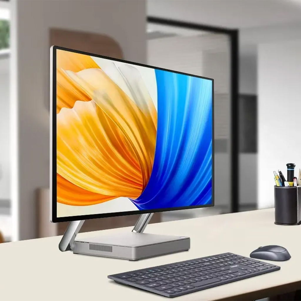 4K酷睿i9商务办公一体机电脑超薄高清大屏家用商务网课触屏丝滑