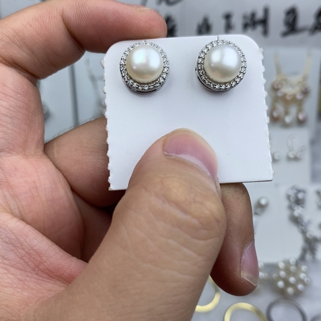 耳饰淡水珍珠未镶嵌