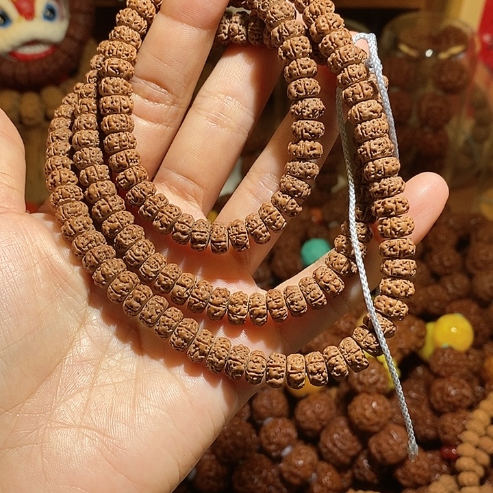 手串金刚菩提95原子108颗藏切一物