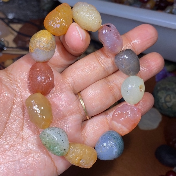 玛瑙/玉髓珠宝半成品未镶嵌