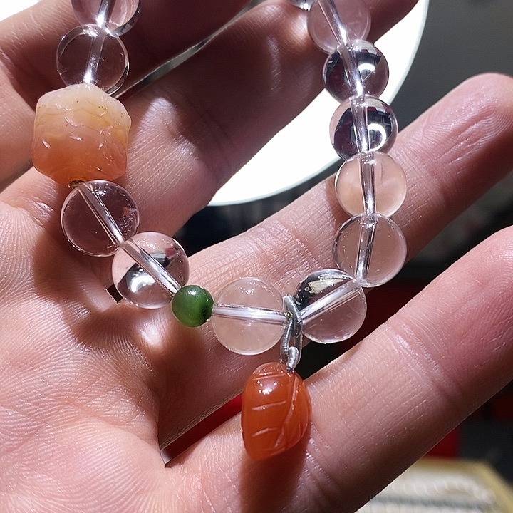 水晶手链未镶嵌设计款