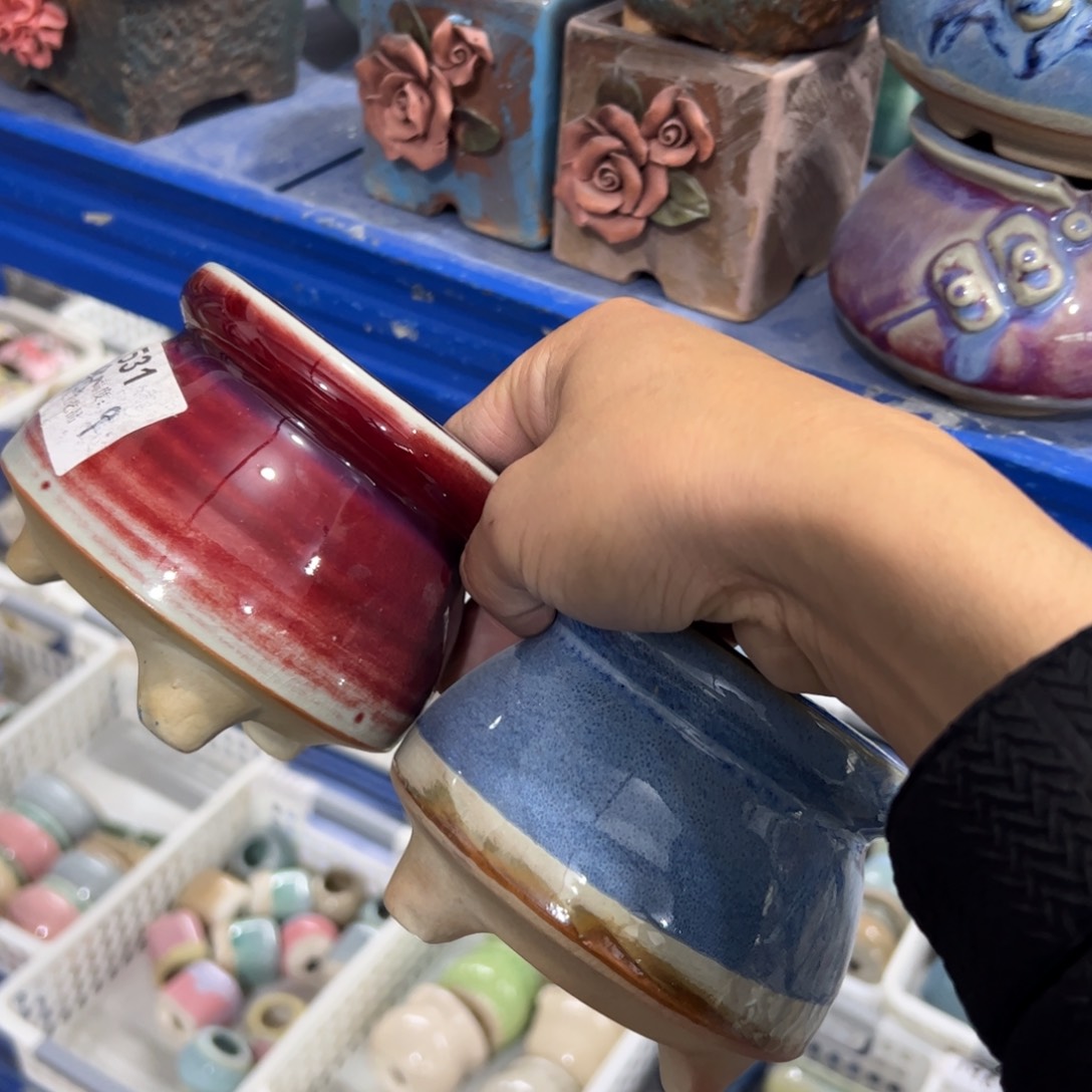 陶瓷陶瓷多肉花盆@@1533