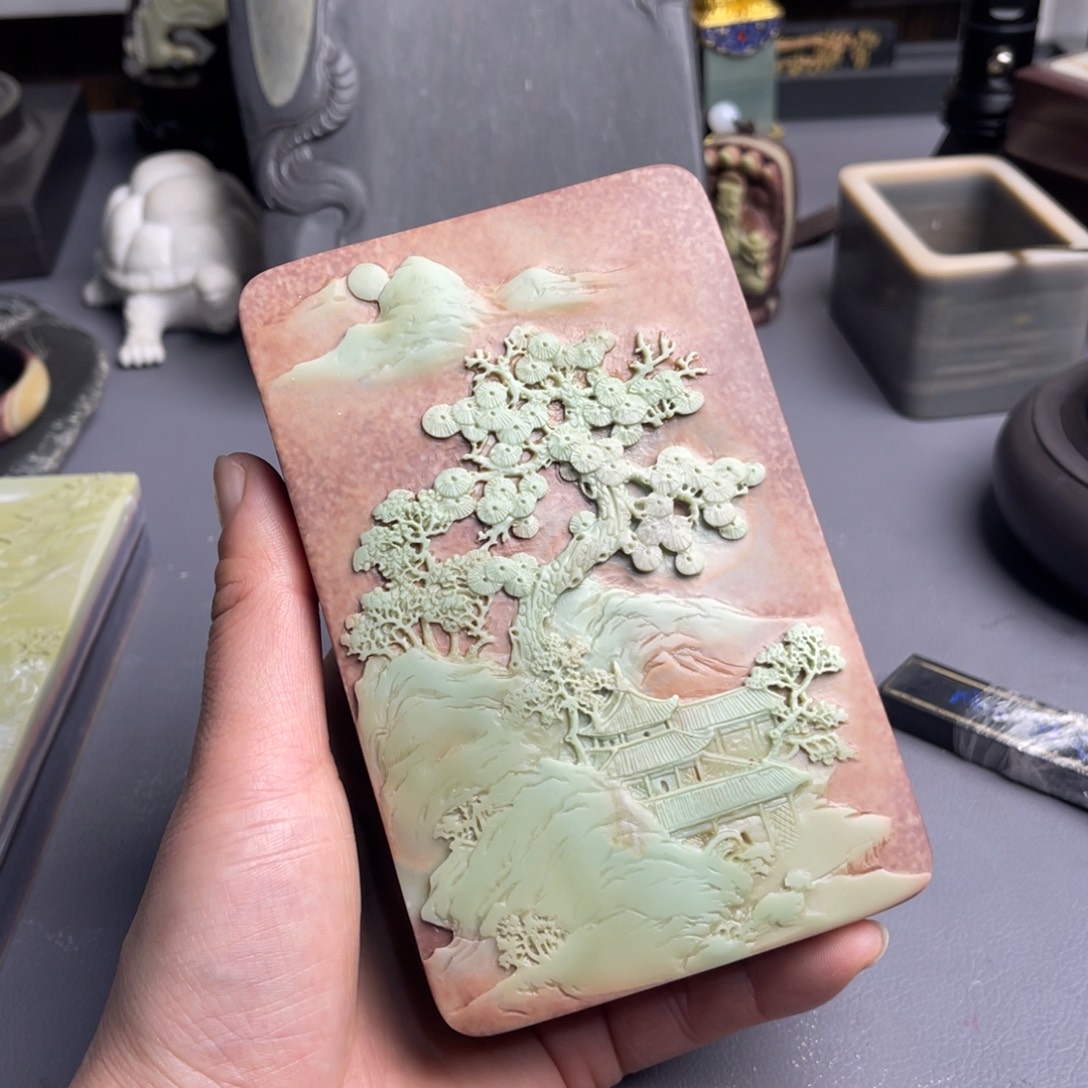 紫袍玉带砚台精品