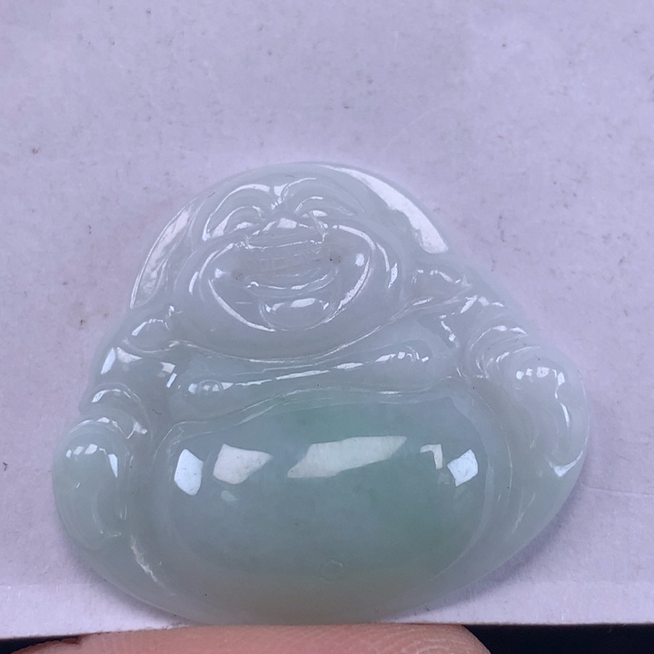 颈饰未镶嵌翡翠佛公