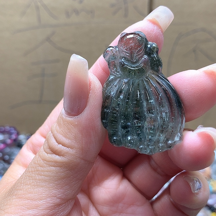 水晶水晶吊坠未镶嵌