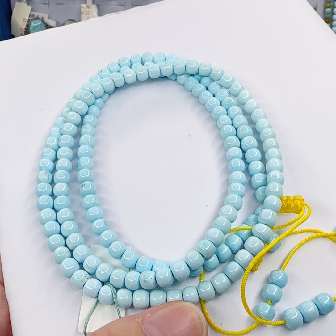 绿松石未镶嵌颈饰