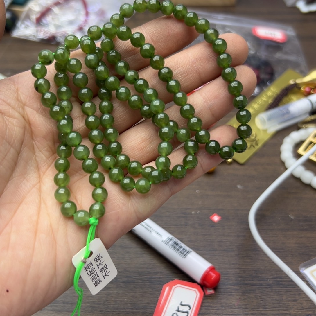 和田玉未镶嵌颈饰120