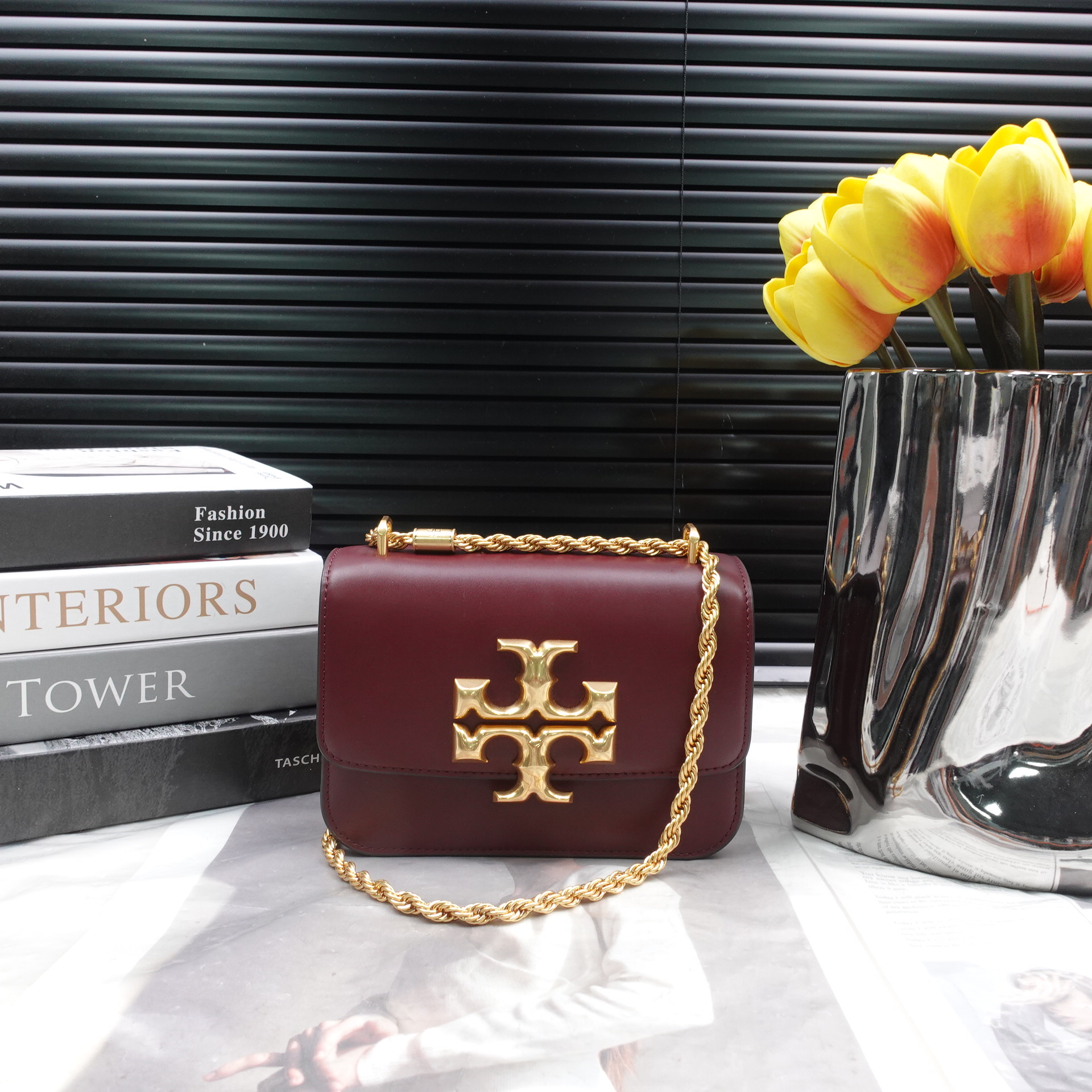 95新 TORY BURCH/汤丽柏琦 单肩包/T_ZY0000  T20328213