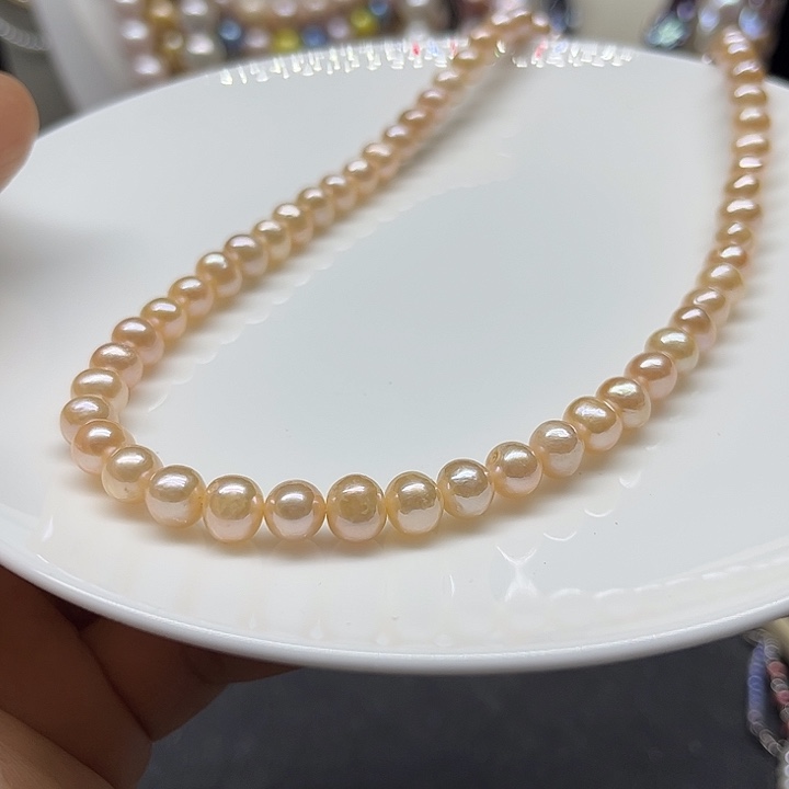 淡水珍珠颈饰未镶嵌