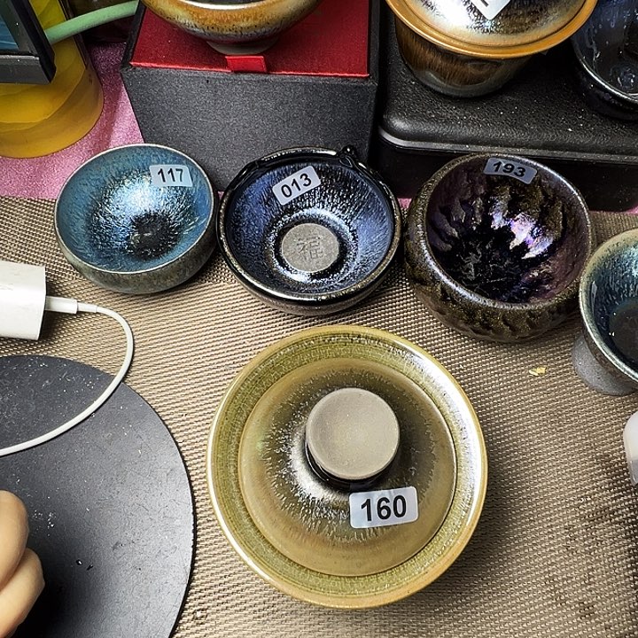 好***连茶盏建窑建盏茶器160