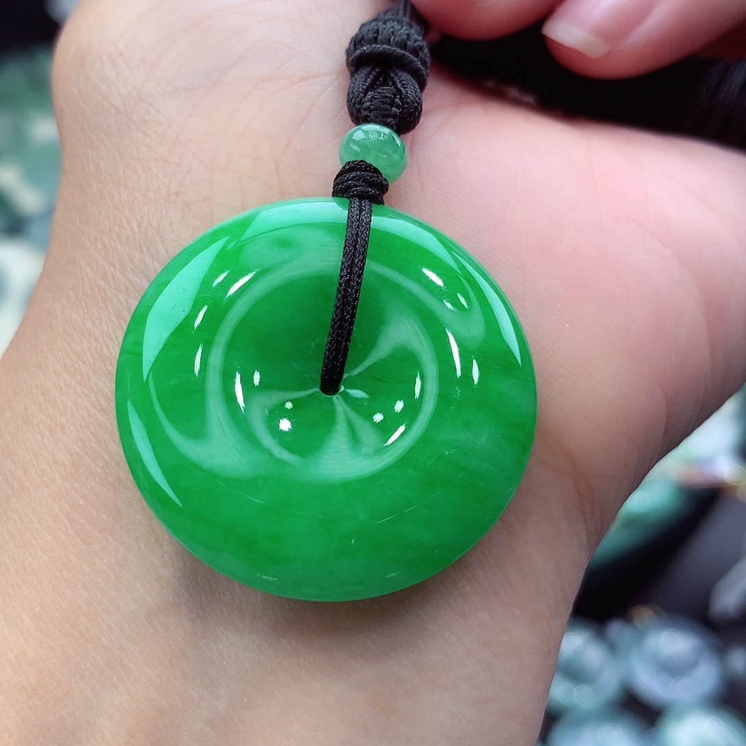 颈饰未镶嵌翡翠编号20尺寸30.4-5.8