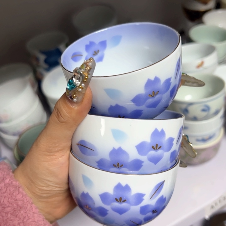 盖碗瓷器直播放漏中