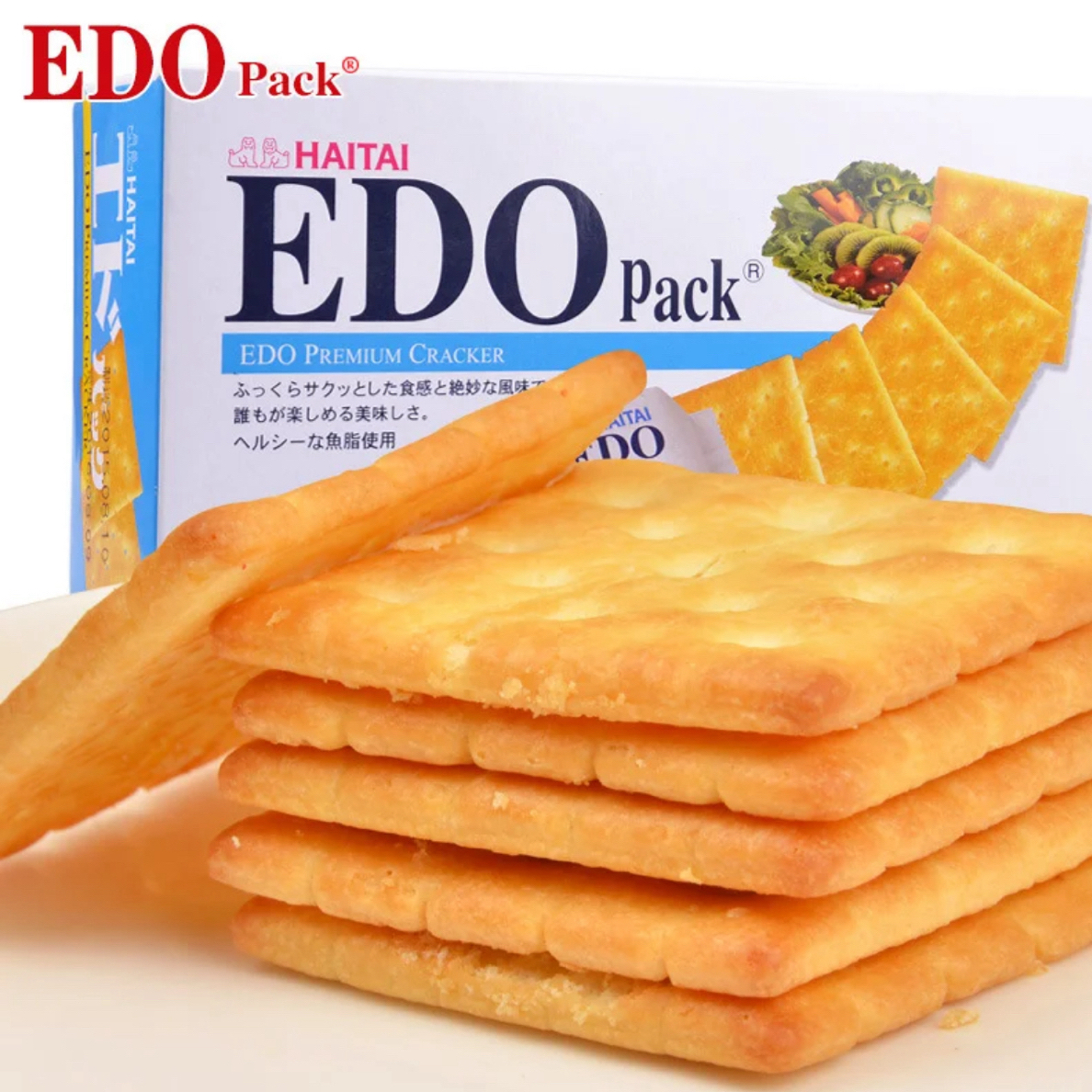 韩国进口EDO原味饼干172g