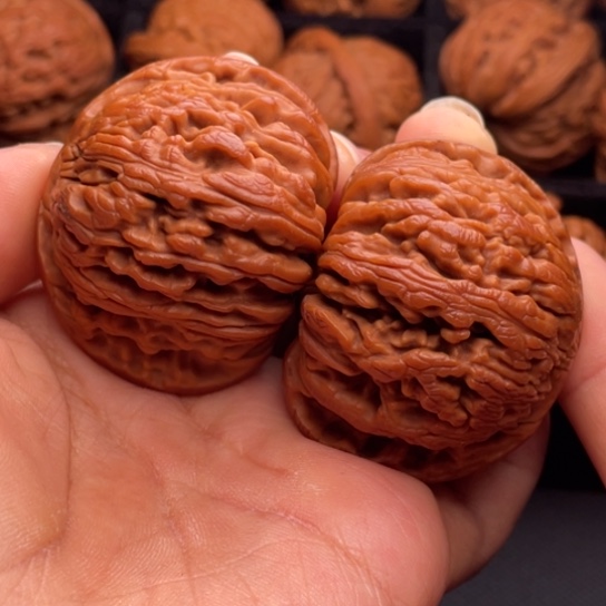 文玩核桃把件秦岭山脉核桃