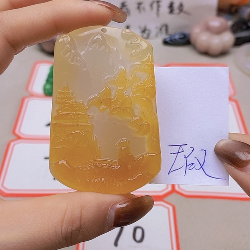 【闪购商品】未镶嵌玛瑙/玉髓珠宝半成品明***果