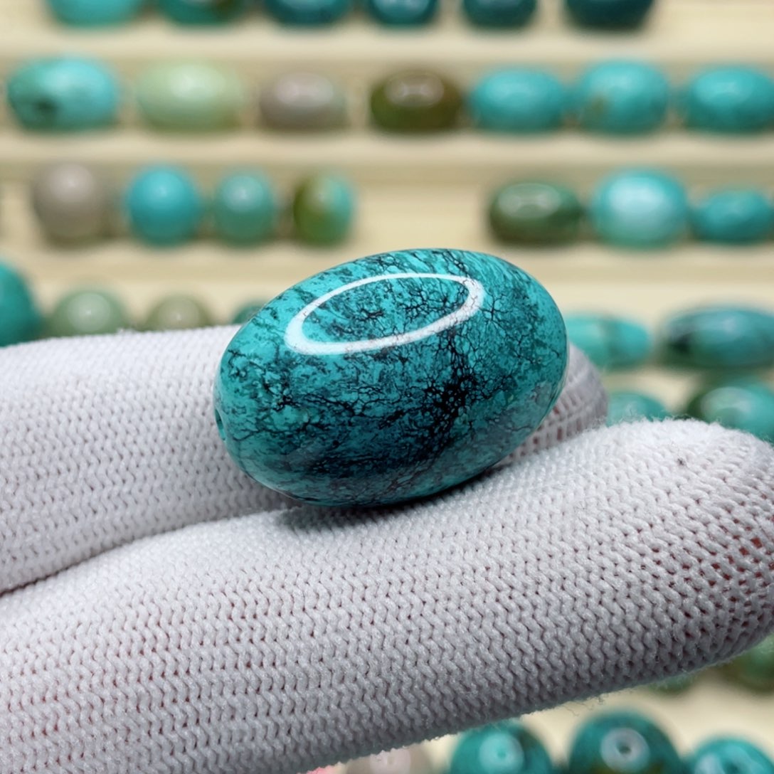 未镶嵌绿松石珠宝奇石寂**程