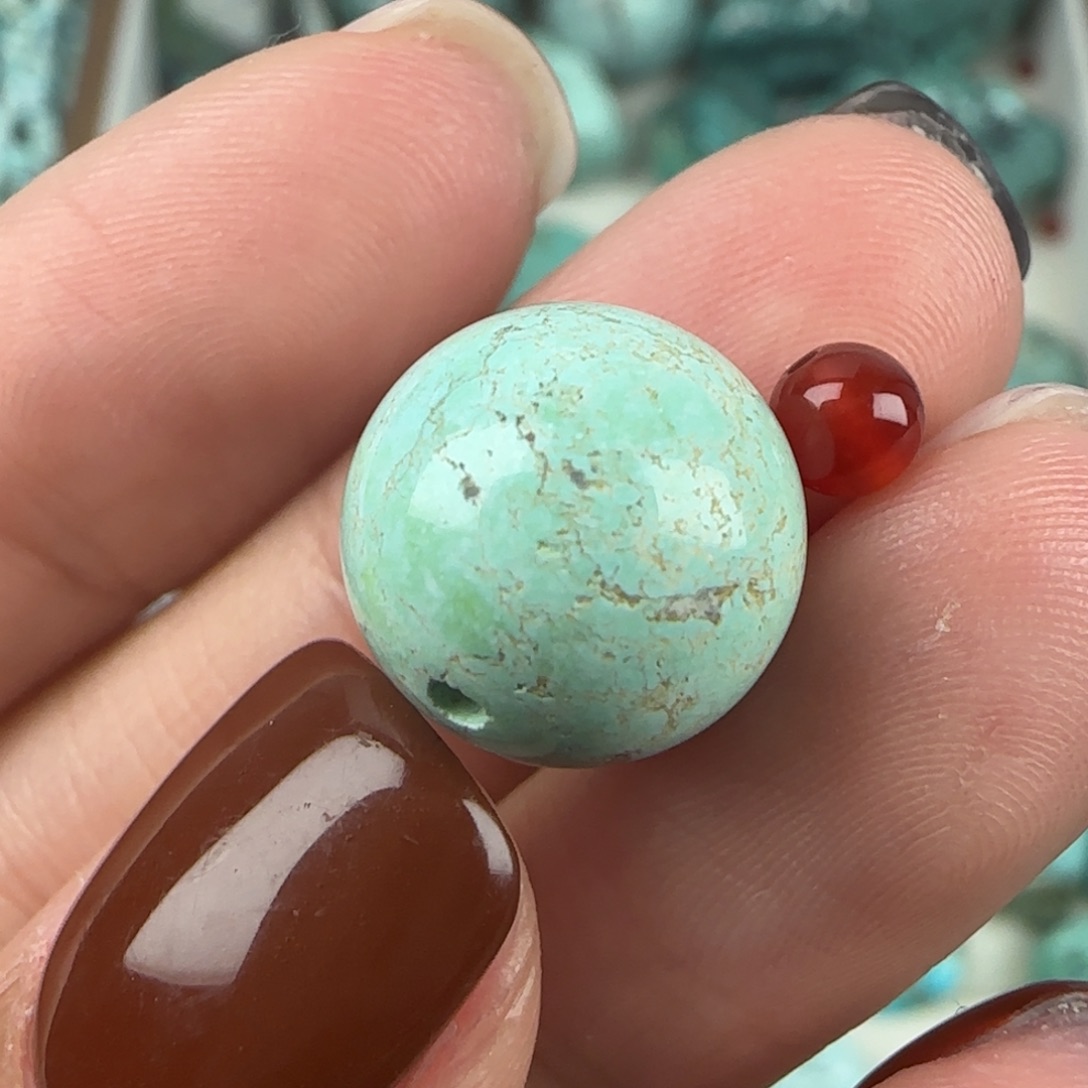 南红玛瑙未镶嵌配饰12.5