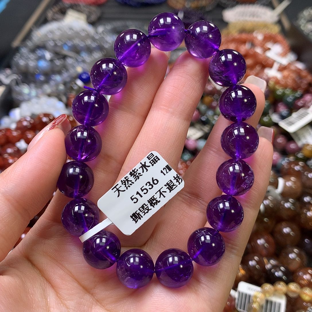 水晶手链未镶嵌，