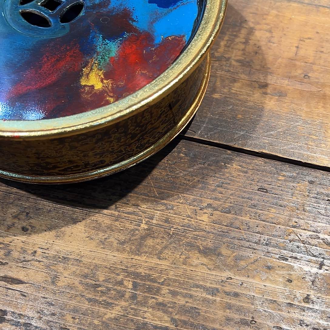 功夫器大漆锡茶盘