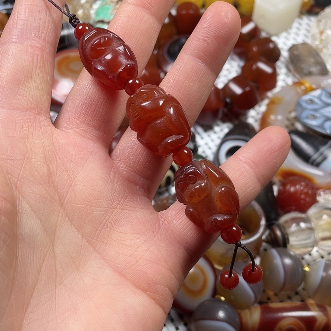 玛瑙/玉髓未镶嵌挂件