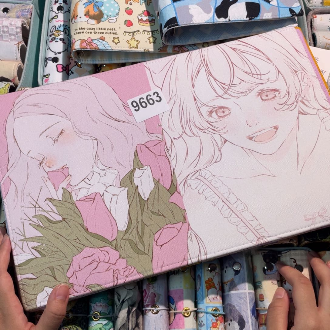 织绣A5活页不带纸9663