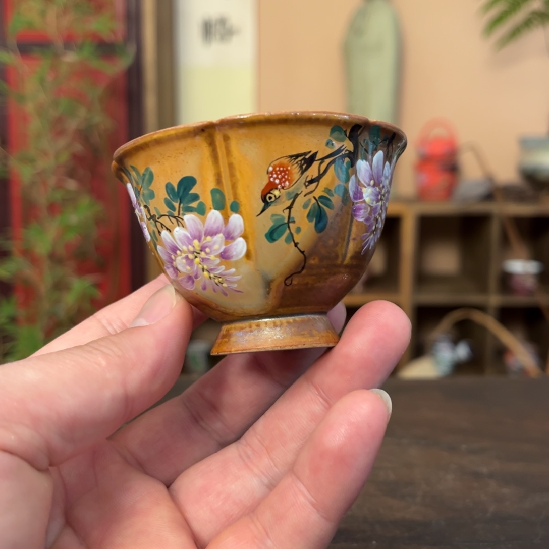 杯景德镇纯手工手绘陶瓷