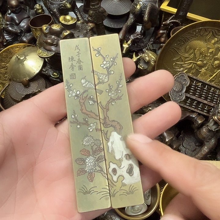 顺顺利利，铜器摆件