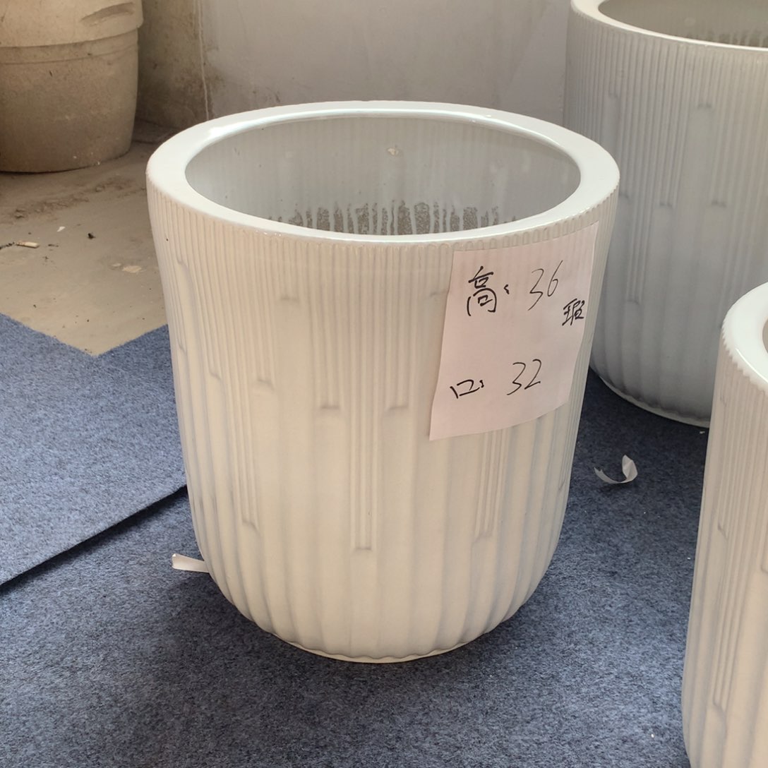 高温陶瓷花盆微瑕